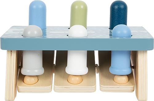 Small Foot Game Arctic Made of FSC 100%-Certified Wood, Hammer Bench for Kids Aged 1+ Years Old, 12448 - Image 4