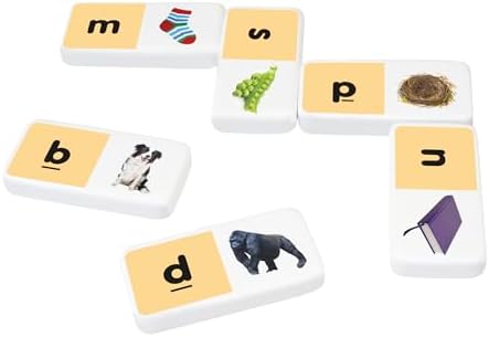 Junior Learning Beginning Sound Dominoes Educational Action Games, Multi (JL492) for 48 months to 96 months - Image 6