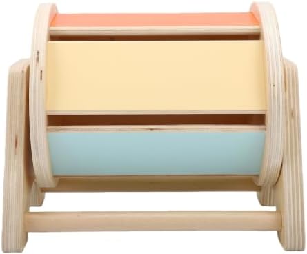 Wooden Spinning Drum with Bell for Infant Sensory Development (Spinning - Image 6