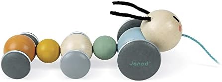 Janod - Sweet Cocoon - Pull-Along Caterpillar - Image 3