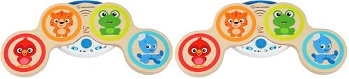 Baby Einstein Magic Touch Wooden Drum Musical Toy, Ages 6 Months Plus (Pack of 2) by BabyEinstein