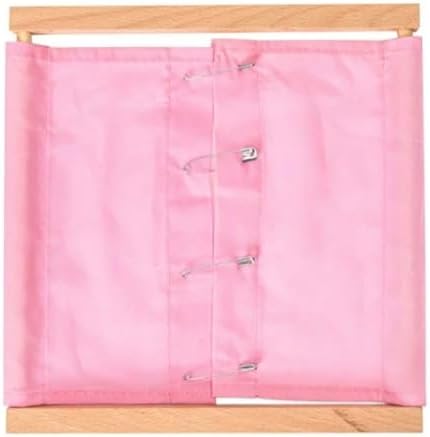 Montessori Wooden Dressing Frame, Practical Life Aids by Unknown