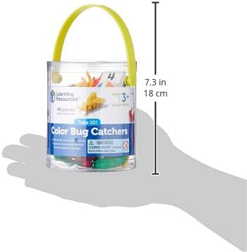 Learning Resources Take 10! Color Bug Catchers, Fine Motor Skills, For 2-4 Players, Ages 3+ - Image 6