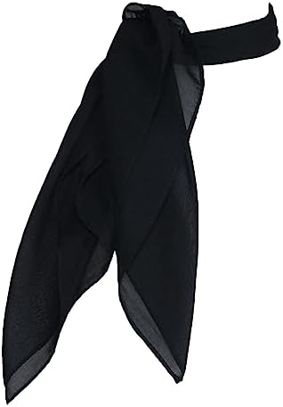 Hip Hop 50's Shop 1950s Retro Chiffon Neck Scarf Square Vintage for Women by HipHop50sShop