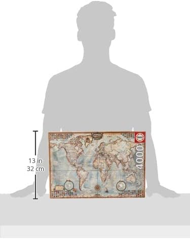 4,000 Piece Puzzle - The World Map - Image 2
