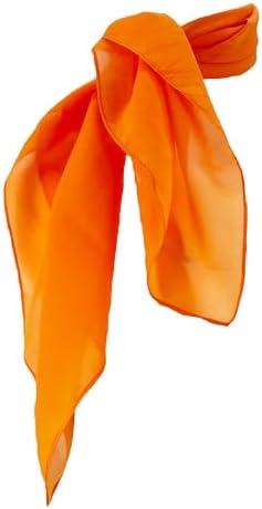 Hip Hop 50's Shop 1950s Retro Chiffon Neck Scarf Square Vintage for Women by HipHop50sShop