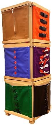 Premium Montessori Ribbon Tying Dressing Frame – Solid Beechwood Practical Life Material, Learn to Tie Bows & Knots, Fine Motor Skills & Self-Care Activity for Toddlers, Homeschool Classroom Kids 3-6 - Image 6