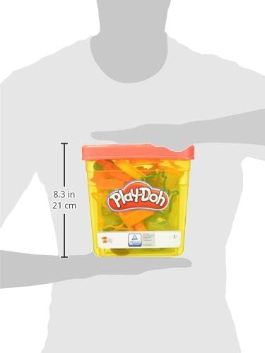 Play-Doh Fun Tub Set, 19 Accessories & Reusable Storage Container, Preschool Toys, Kids Arts & Crafts, Back to School Gifts, Ages 3+ (Amazon Exclusive) - Image 6