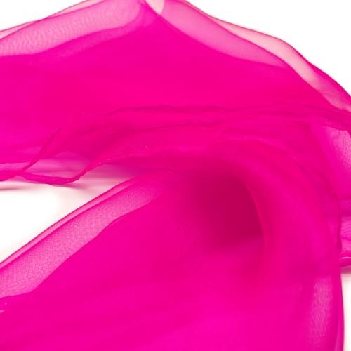 Dance Scarves 12 Pcs Juggling Scarves for Kids Play Silk Scarve for Babies Toddlers Children Movement Learning Education Musical Accessories Colorful Scarfs Magic Tricks Performance (Purplish Red) - Image 2
