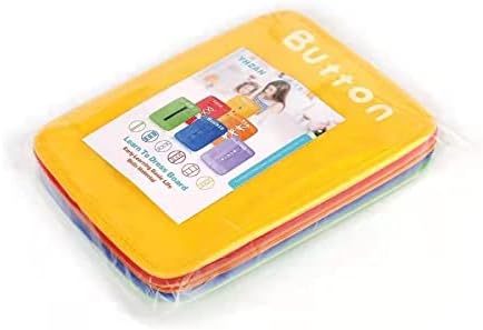 YHZAN Learn to Tie Your Shoes Dressing Board Montessori Mobile Sensory Board Travel Therapist Life Skills Development Toy - Zip,Button,Snap,Buckle,Lace & Tie for Preschool Toddler 3-8 Years Old - Image 7
