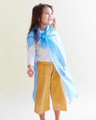 Sarah's Silks Playsilk - 100% Real Silk, Hand Dyed, Bright Colored Play Scarves | Montessori and Waldorf Toys for Dress up, Imaginative, and Pretend Play (35" x 35") - Image 6