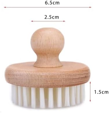 Montessori Kids' Cleaning Brush, Natural Beech Wood Dust Brush with Soft Bristles, Child-Sized Hand Broom - Image 7