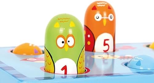 Small Foot Wooden Toys Smack the Bird Knock Playset with Hammer designed for children ages 18 months - Image 2