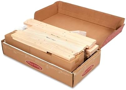 Melissa & Doug Wooden Project Workbench, 55-Piece Pretend Building Set - Image 4
