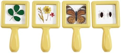 Environments Toddler, Preschool Early STEM, Specimen Viewers for Kids, Science Education Set of 4 by Excellerations