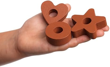 Excellerations Wooden Shape Number Counter - Natural - Image 3