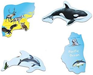Larsen Puzzles Animals of the World Map 28 Piece Children's Educational Jigsaw Puzzle - Image 3