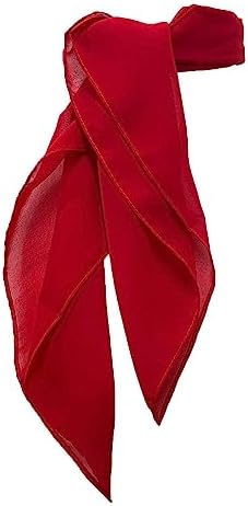 Hip Hop 50's Shop 1950s Retro Chiffon Neck Scarf Square Vintage for Women by HipHop50sShop