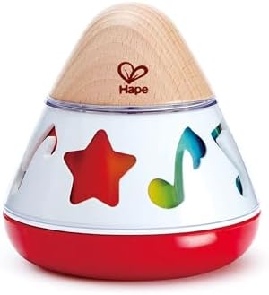 Hape E0332 Rotating Baby Music Box, Spin & Play The Music, Battery Not Needed, 40 x 40 Cm, Multicolor by Unknown