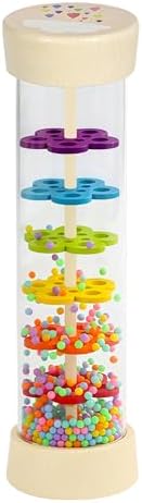 Oneshow Wooden Rain Stick Montessori Toys for Baby 6-12 Months, Rainmaker by Oneshow
