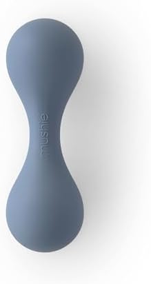 mushie Silicone Baby Shaker Rattle Toy | Ages 3+ Months (Tradewinds) by mushie