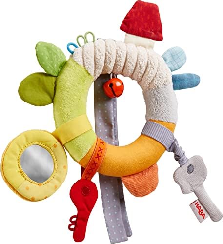 HABA - Fabric Toy - My First Keys - Rattle - 6 Months and Up - 306453 - Image 3