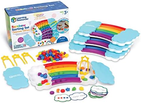 Learning Resources Rainbow Sorting Set Classroom Edition by LearningResources