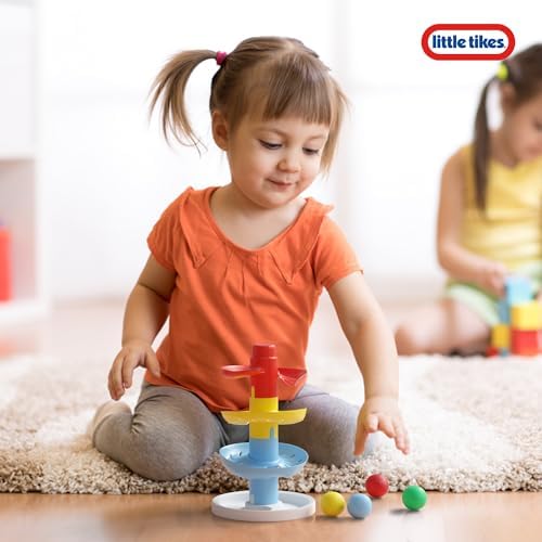 Lollipop Little Tikes Rainbow Tower Ball Drop Toddler Toy - Learning & Developmental Tower for Preschool Educational Games Toys for Kids 6 Months+ - Image 3