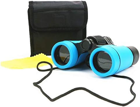 Scotamalone Kids Binoculars Shock Proof Toy Binoculars Set for Age 3-12 Years Old Boys Girls Bird Watching Educational Learning Hunting Hiking Birthday Presents by Scotamalone
