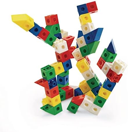 Excellerations Linking Cubes and Triangles - 360 Pieces, Ages 3+, PreK+ by Excellerations