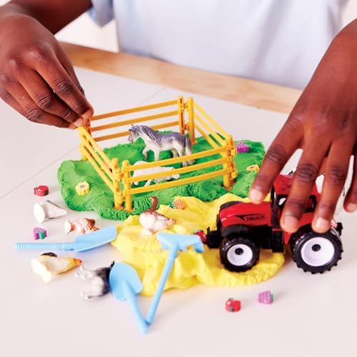 Creativity for Kids Sensory Pack: Farm, Sensory Toys for Toddlers, Pretend Play Farm Animals for Kids, Toddler Travel Toys & Screen Free Summer Supplies (Ages 3+) - Image 2