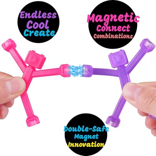 15pcs Magnetic Robote Figures for Kids 3-8 Travel STEM Fidget Toy - Image 3