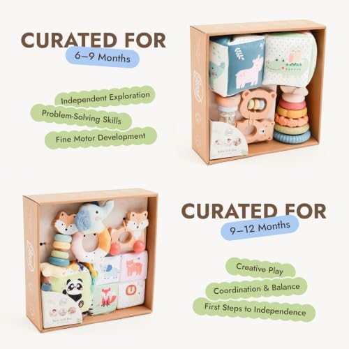 Goodevas Baby Gift Box 0-12 Months – Montessori-Inspired, for Boys & Girls - Image 3