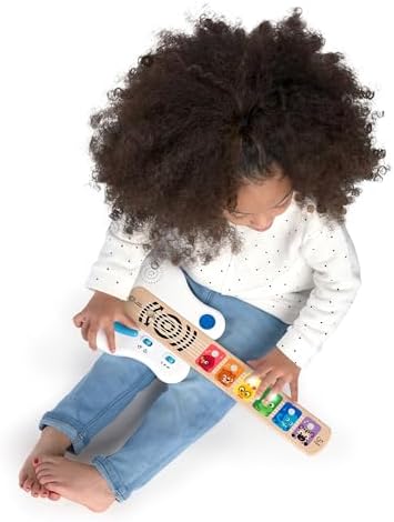 Baby Einstein Strum Along Songs Magic Touch Wooden Toy Guitar with Whammy Bar, Montessori Musical Learning Toy with Lights, 12mo+, Standard (Pack of 6) - Image 3
