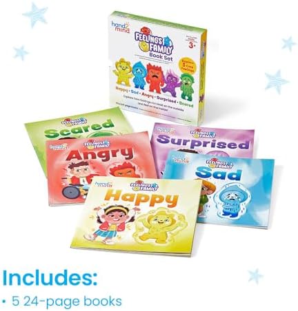 hand2mind Feelings Family Core Emotions Book Set - Image 2