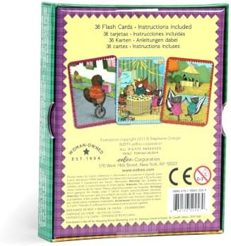 eeBoo: Animal Village Create a Story Pre-Literacy Cards, 36 Cards with Colorful Characters, Encourages Imagination, for Ages 3 and up - Image 2