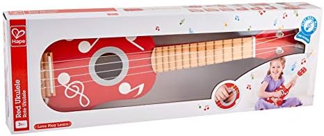 Hape Kid's Wooden Toy Ukulele in Multicolor - Image 6
