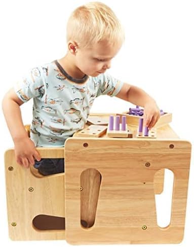 Counting Peg Board - Montessori Math and Numbers for Kids - Wooden Math Manipulatives Materials - Image 6