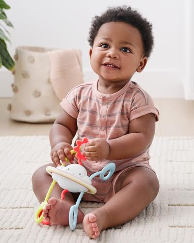 Skip Hop Baby Sensory Toy Pull & Play Silver Lining Cloud Age 6m+ - Image 2