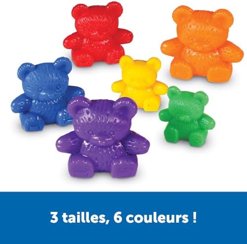 Learning Resources Three Bear Family Counters - Image 3