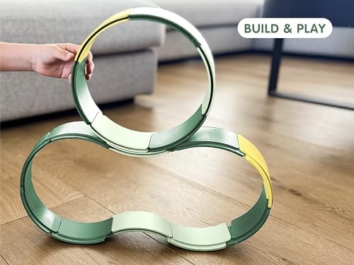 waytoplay Arches - Starter Set 18 Pieces from Toys – 100% Recycled Modular Building Toy - Made in Europe – Creative Open-Ended Play for Kids 3+ - Image 2