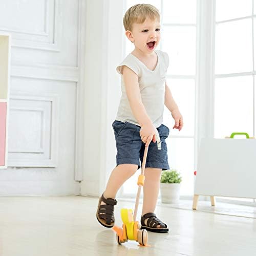 Classic World Push Duck Wooden Pull and Walk Along Toy for Baby Toddler - Image 5