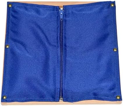 DYNWAVE Clothing Rack Toy Dressing Frame Develop Fine Motor Skills Independence Supplies Professional Educational Early Learning Tool, Zipper by DYNWAVE