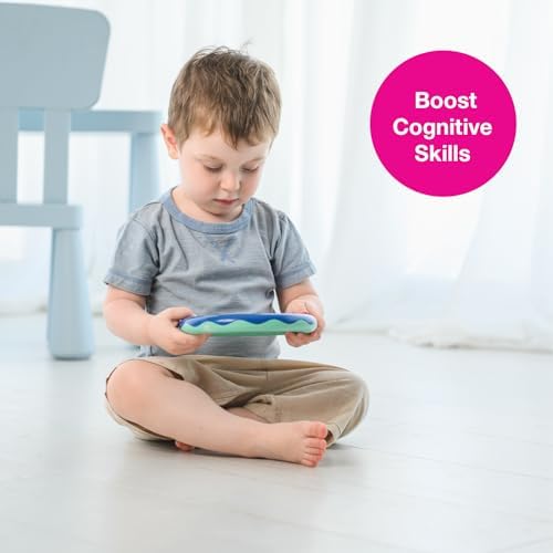 Edushape Sea World Drum for Baby - Set of 1 Ocean Baby Drum Toy for Toddlers 1-3 - Small Drums Musical Toy for Babies 1 Year Old and Up, Soothing Sounds, Fun Tummy Time and Sensory Development - Image 5