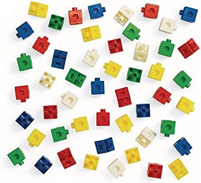 Excellerations Linking Cubes and Triangles - 360 Pieces, Ages 3+, PreK+ - Image 2