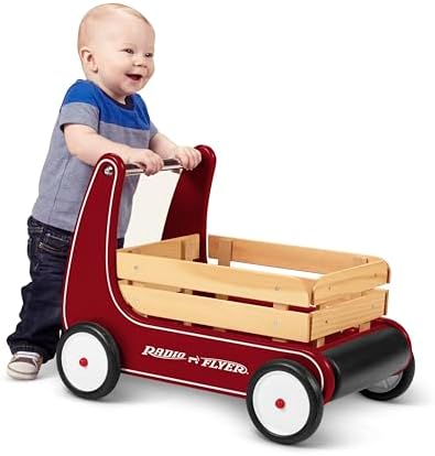 Radio Flyer Classic Walker Wagon, for Kids 1-4 Years Old, Red by RadioFlyer