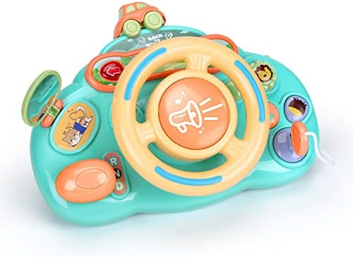 Caterbee Baby Turn and Learn Driver Steering Wheel Toys (Blue) by caterbee