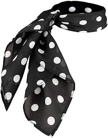 Hip Hop 50's Shop 1950s Retro Chiffon Neck Scarf Square Vintage for Women by HipHop50sShop