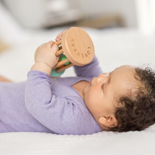 Lovevery, Montessori Rolling Rattle, Baby Rattle Starting at 12 Weeks - Image 6
