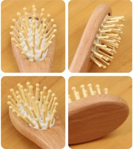 Montessori Wooden Hair Brush (2pcs) - Image 4